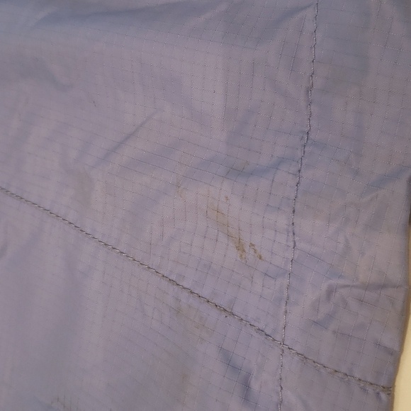 LL Bean Women's Jacket Windbreaker Zip Up Nylon Lilac Size XL Reg O ALB6 - Picture 15 of 16